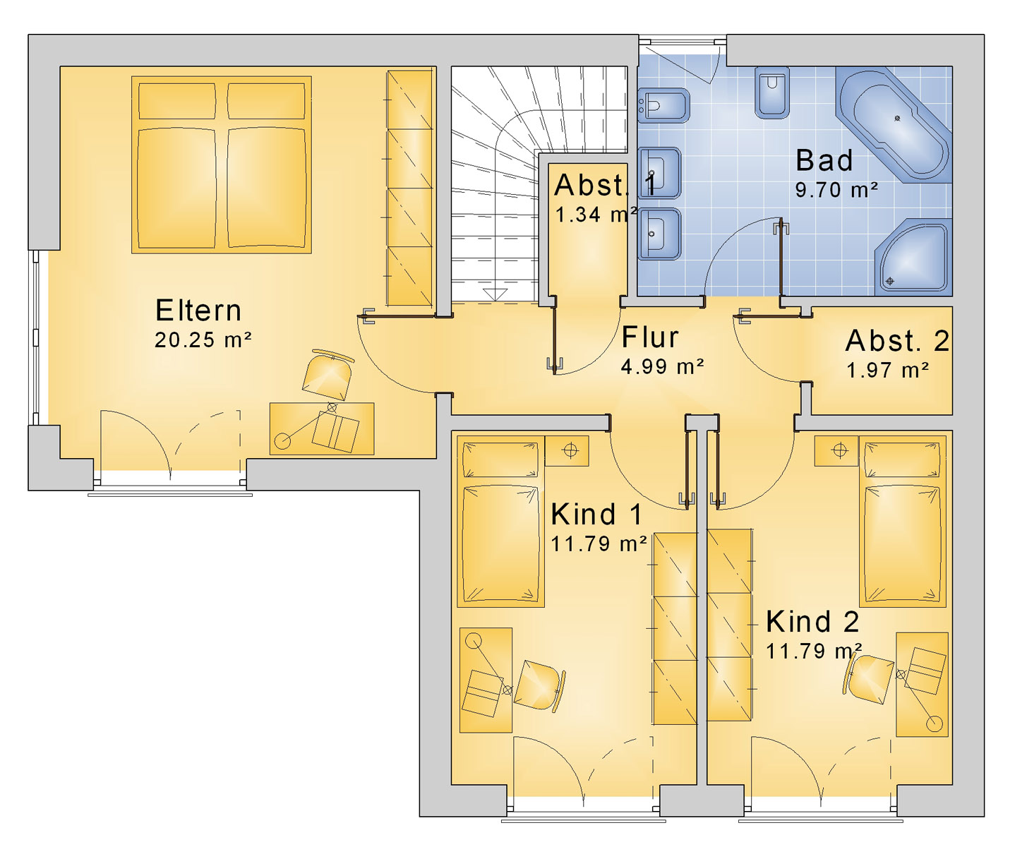 Bauhaus 126 m² OG