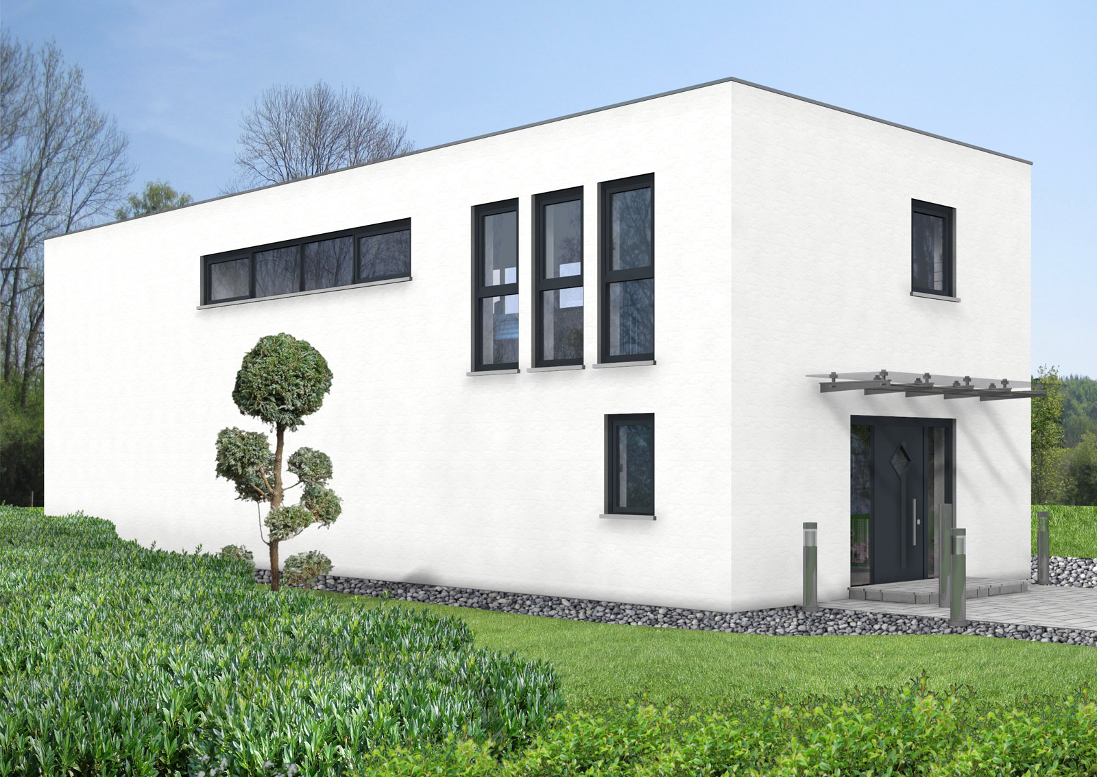 Bauhaus 146 m² Ansicht 3