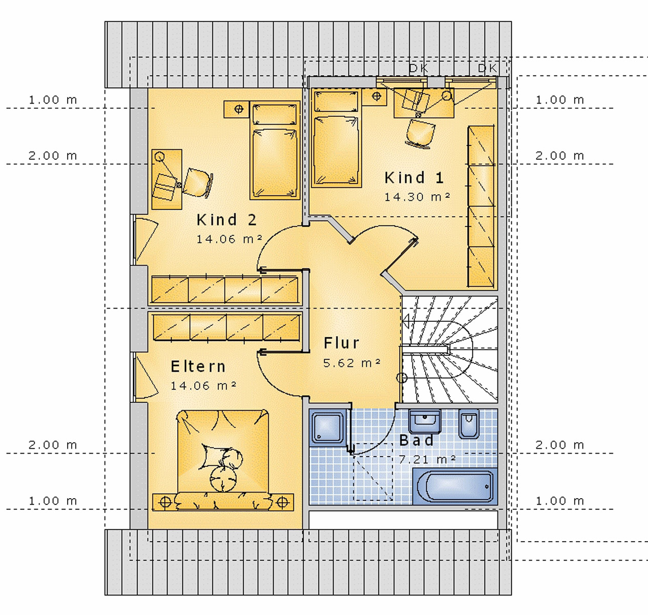 Doppelhaus 103 m² DG