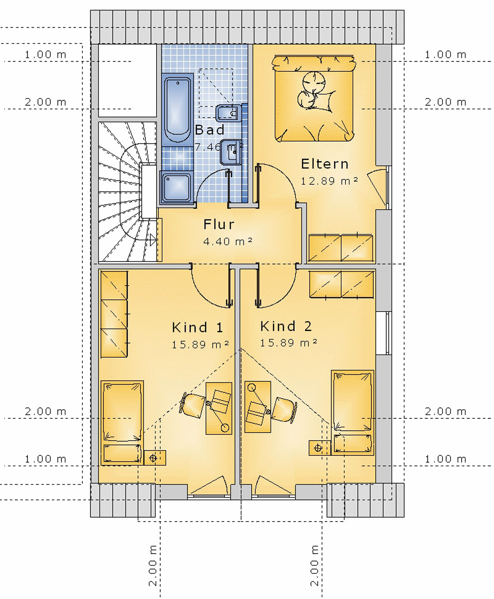 Doppelhaus 110 m² DG