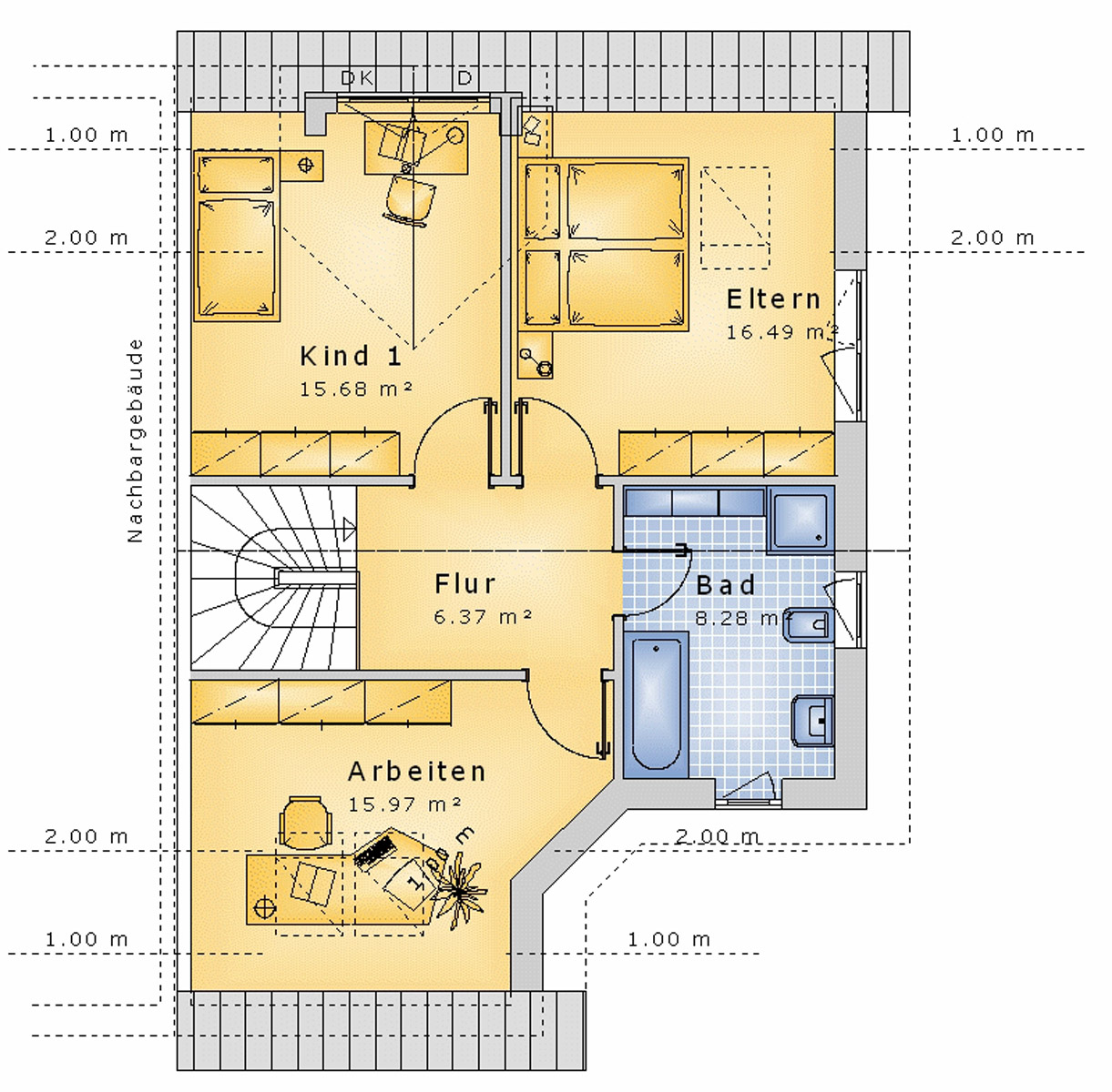 Doppelhaus 116 m² DG