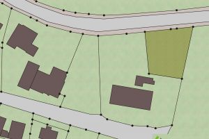 Baugrundstück In Drange Lageplan