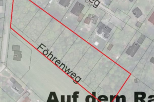 Baugrundstück In Osterholz Lageplan