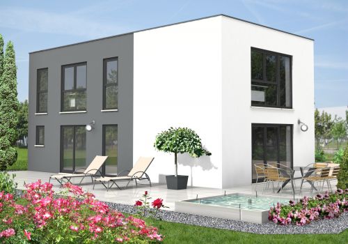 Bauhaus 125 m² Ansicht 1