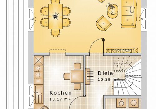 Bauhaus 130 m² EG