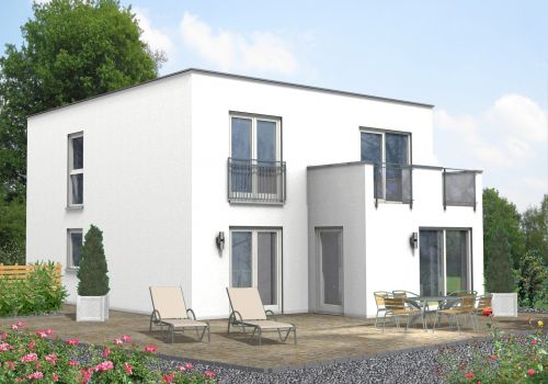 Bauhaus 142 m² Ansicht 1