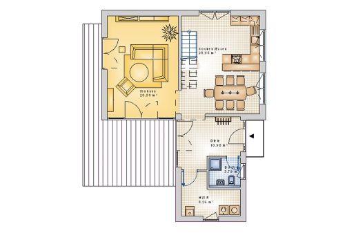 Bauhaus 144 m² EG