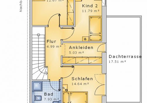 Doppelhaus 126 m² OG