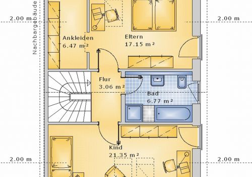 Doppelhaus 98 m² DG